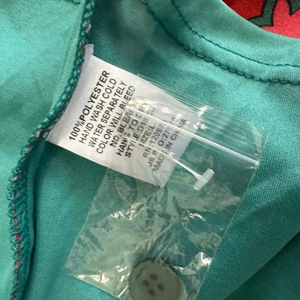 NWT Entro Wrap Dress. Size Large. - Picture 6 of 6